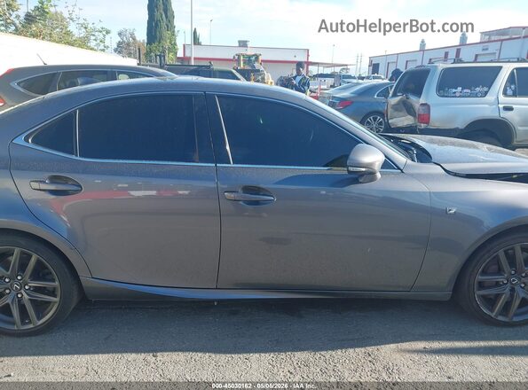 JTHBA1D2XJ5078019 2018 LEXUS IS 300 Серый Вид задней части салона