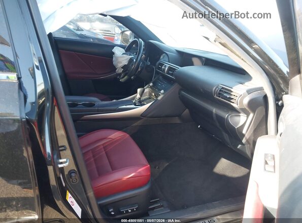 JTHBE1D24H5029669 2017 LEXUS IS 350 Black Front interior view