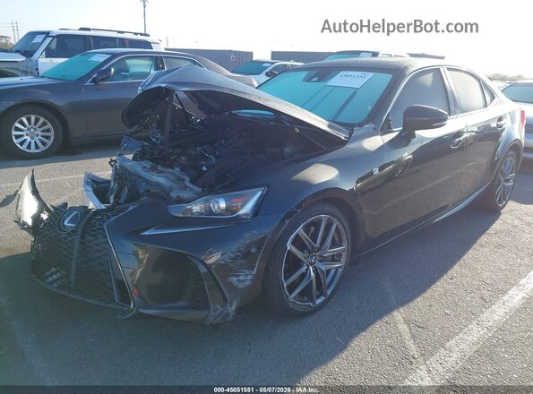 JTHBE1D24H5029669 2017 LEXUS IS 350 Black Front left