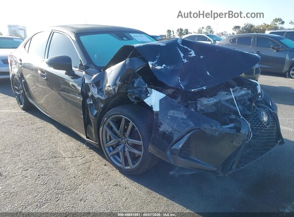 JTHBE1D24H5029669 2017 LEXUS IS 350 Black Front view