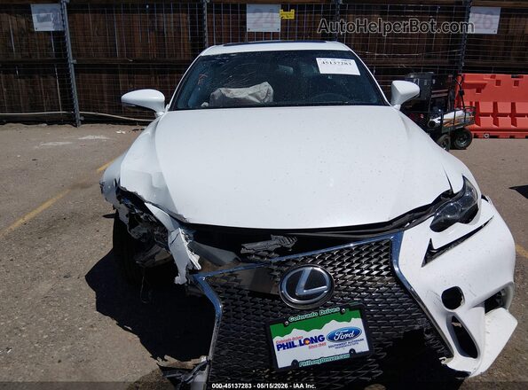 JTHBE1D28G5026756 2016 LEXUS IS 350 White უკანა სალონის ხედი