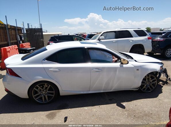 JTHBE1D28G5026756 2016 LEXUS IS 350 White სალონის 360-გრადუსიანი ხედი