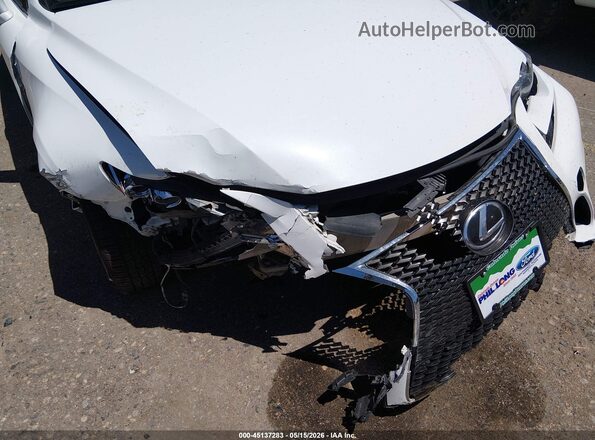 JTHBE1D28G5026756 2016 LEXUS IS 350 White წინა ხედი