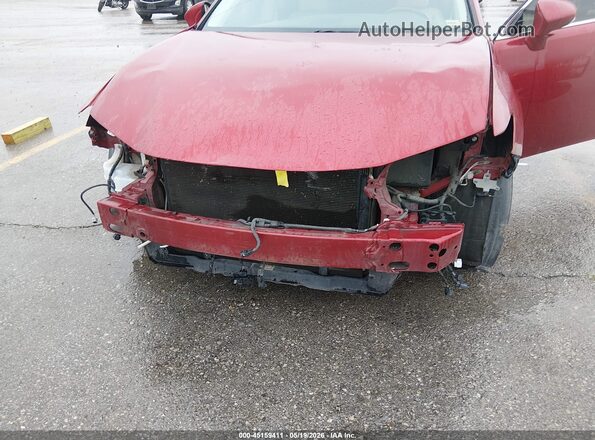 JTHBK1GG0G2236110 2016 LEXUS ES 350 Red Vista frontal