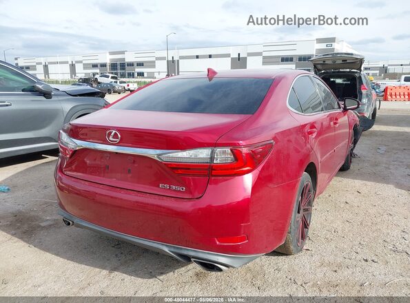 JTHBK1GG1G2224967 2016 LEXUS ES 350 Red Rear right