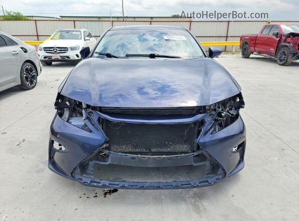 JTHBK1GG1H2249983 2017 LEXUS ES Blue Front view