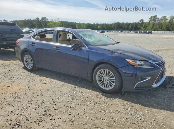 JTHBK1GG3G2223562 2016 LEXUS ES Синий Передняя правая четверть