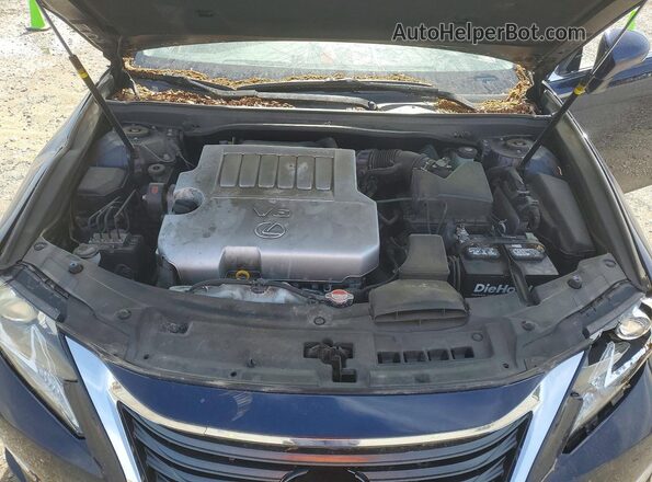 JTHBK1GG3G2223562 2016 LEXUS ES Синий Вид задней части салона