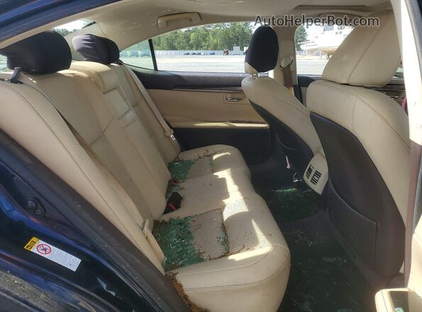 JTHBK1GG3G2223562 2016 LEXUS ES Синий Вид задних сидений