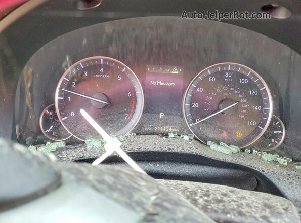 JTHBK1GG3G2223562 2016 LEXUS ES Синий Вид щитка приборов