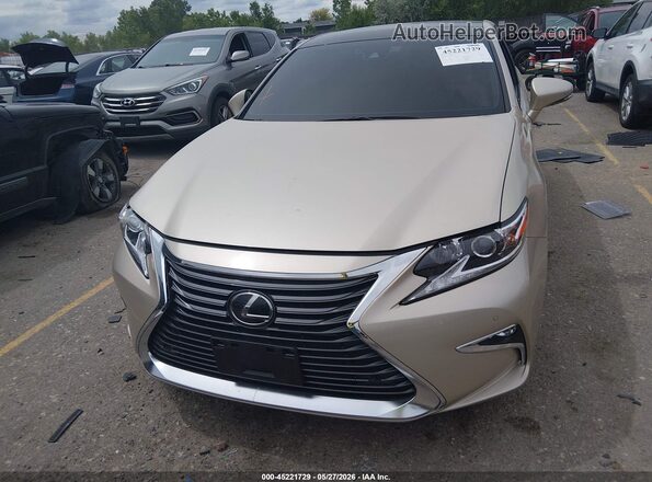 JTHBK1GG3H2257633 2017 LEXUS ES 350 Gold ხელსაწყოთა პანელის ხედი