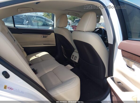 JTHBK1GG5G2225524 2016 LEXUS ES 350 White Widok naklejki z numerem VIN