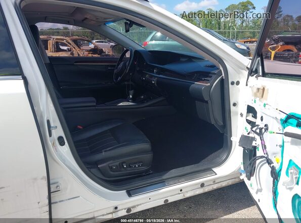 JTHBK1GG6G2236502 2016 LEXUS ES 350 White Вид салону спереду