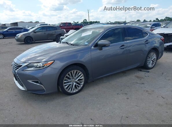 JTHBK1GG7G2227940 2016 LEXUS ES 350 Серый Передняя левая четверть