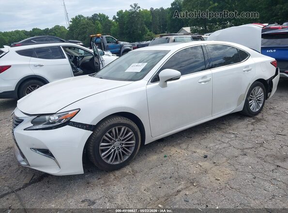 JTHBK1GG9G2237174 2016 LEXUS ES 350 White წინა მარცხენა ხედი სამი მეოთხედიდან