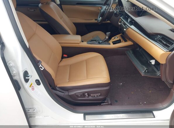 JTHBK1GG9G2237174 2016 LEXUS ES 350 White წინა სალონის ხედი