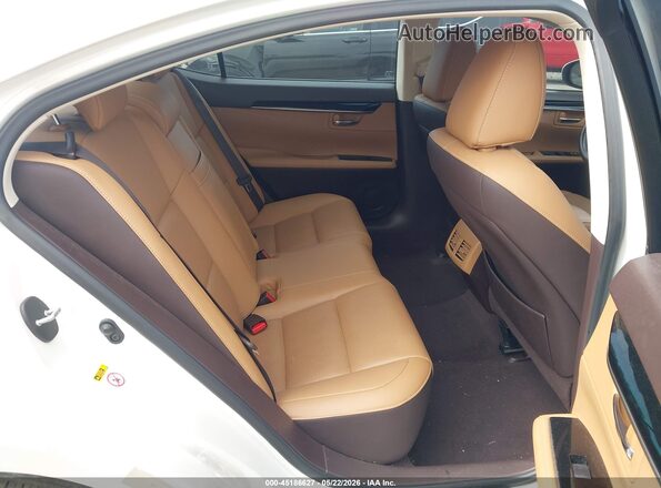 JTHBK1GG9G2237174 2016 LEXUS ES 350 White VIN კოდის სტიკერის ხედი