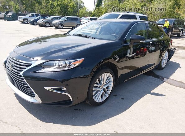 JTHBK1GGXH2249870 2017 LEXUS ES 350 Black Przód lewy