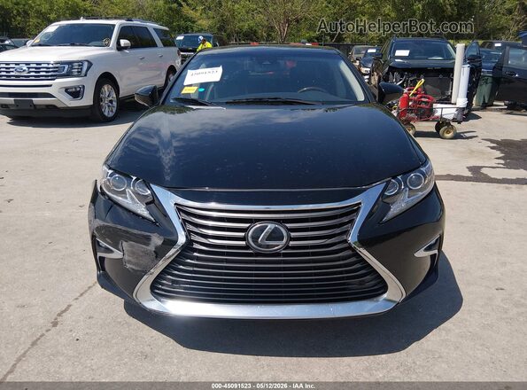 JTHBK1GGXH2249870 2017 LEXUS ES 350 Black Widok zestawu wskaźników