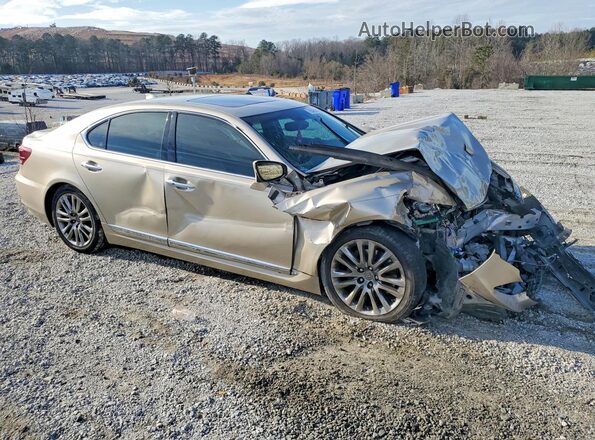 JTHBL5EF4H5145968 2017 LEXUS LS Gold Delantero derecho