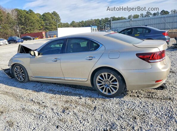 JTHBL5EF4H5145968 2017 LEXUS LS Gold Trasero izquierdo