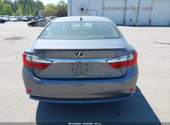 JTHBW1GG4G2109316 2016 LEXUS ES 300H Gray 