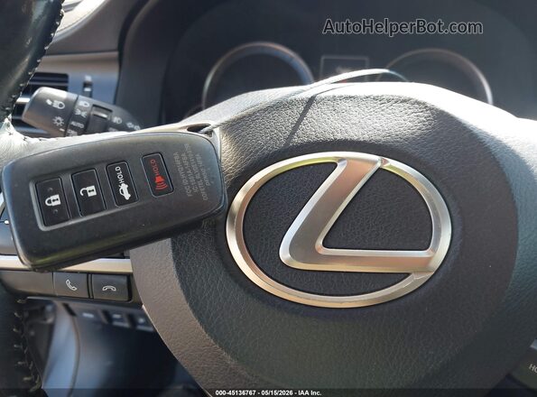 JTHBW1GG7H2135376 2017 LEXUS ES 300H Gray Առջևի վահանակի տեսք