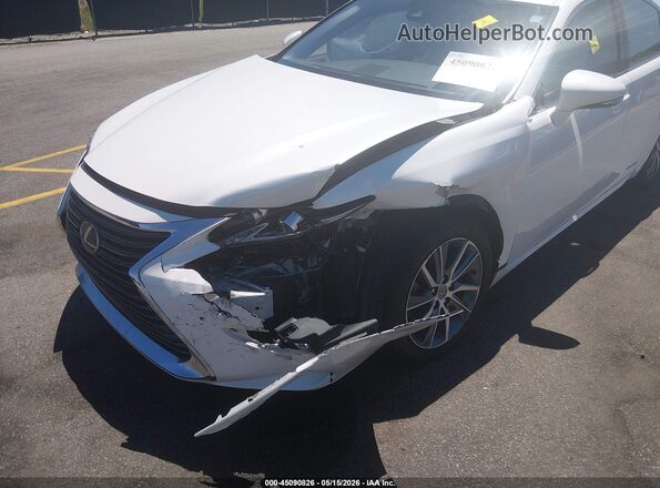 JTHBW1GG7H2145504 2017 LEXUS ES 300H White Vista frontal