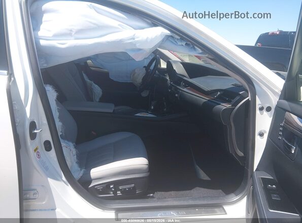 JTHBW1GG7H2145504 2017 LEXUS ES 300H White Vista interior delantera