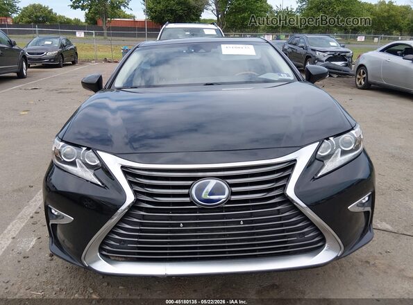JTHBW1GG9G2105567 2016 LEXUS ES 300H Черный Вид щитка приборов