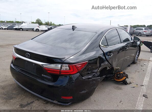 JTHBW1GG9G2105567 2016 LEXUS ES 300H Черный Задняя правая четверть