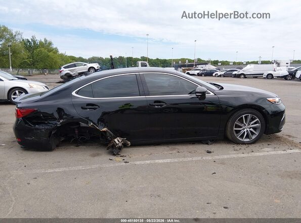 JTHBW1GG9G2105567 2016 LEXUS ES 300H Черный Вид задней части салона