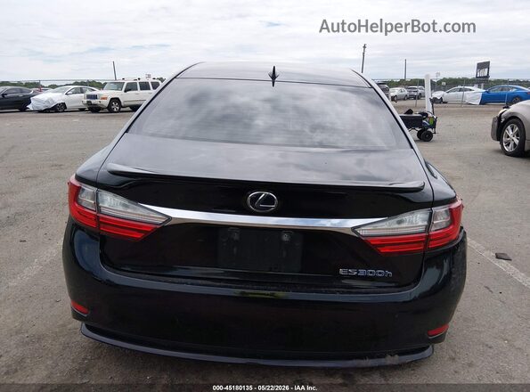 JTHBW1GG9G2105567 2016 LEXUS ES 300H Черный 