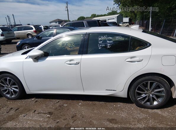 JTHBW1GGXH2145481 2017 LEXUS ES 300H White 360 interior view