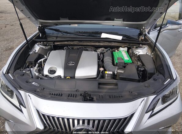 JTHBZ1B19K2005309 2019 LEXUS ES 350 Silver Widok z tyłu