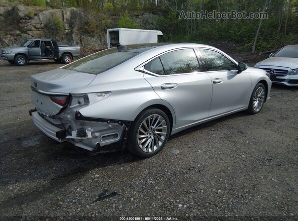 JTHBZ1B19K2005309 2019 LEXUS ES 350 Silver Tył prawy