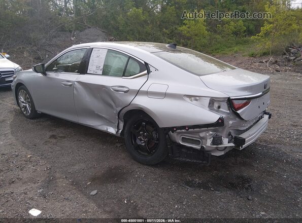 JTHBZ1B19K2005309 2019 LEXUS ES 350 Silver Tył lewy