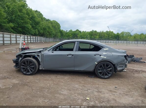 JTHBZ1B22R5073937 2024 LEXUS IS 350 Gray Սալոնի 360 աստիճան տեսք