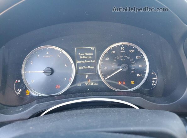 JTHBZ1B24R5081554 2024 LEXUS IS Silver Widok zestawu wskaźników