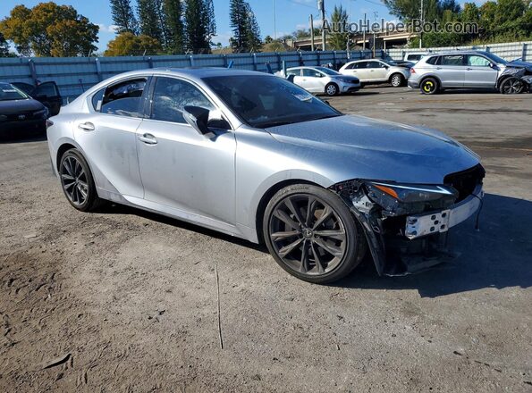 JTHBZ1B24R5081554 2024 LEXUS IS Silver Przód prawy