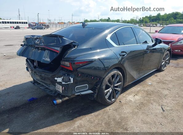JTHBZ1B26R5076646 2024 LEXUS IS 350 Black Tył prawy