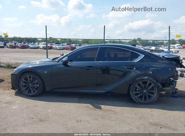 JTHBZ1B26R5076646 2024 LEXUS IS 350 Black Widok wnętrza 360 stopni