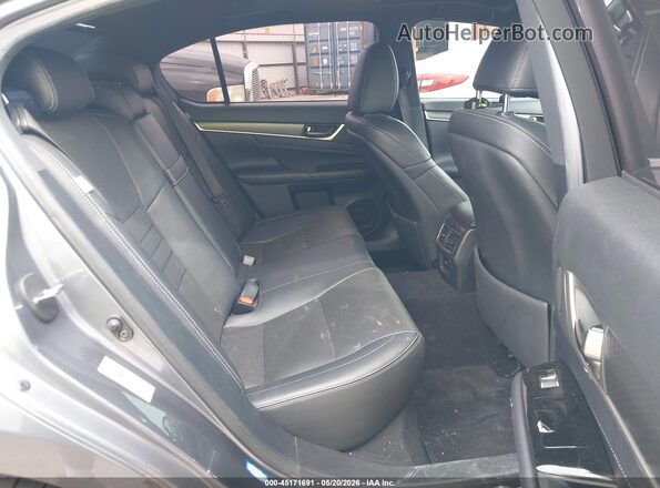 JTHBZ1BL0GA002541 2016 LEXUS GS 350 Gray Vista de la etiqueta del VIN