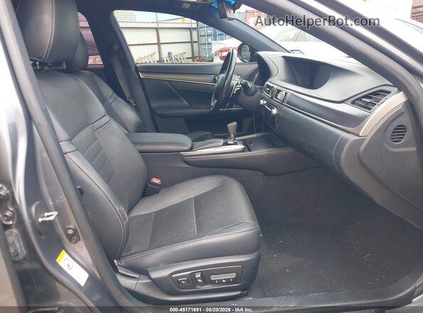 JTHBZ1BL0GA002541 2016 LEXUS GS 350 Gray Vista interior delantera