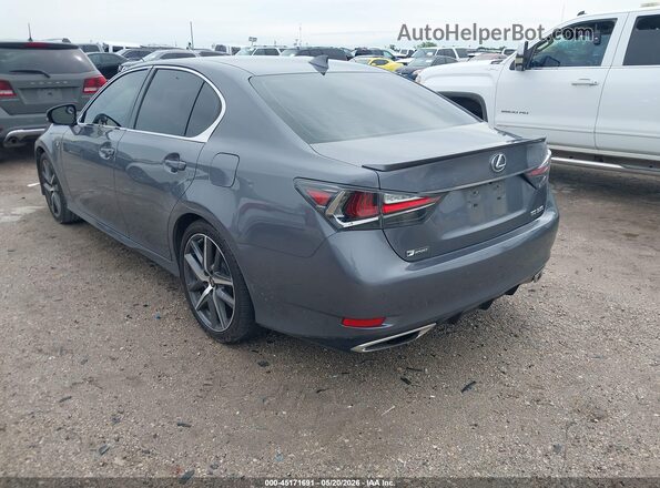 JTHBZ1BL0GA002541 2016 LEXUS GS 350 Gray Trasero izquierdo
