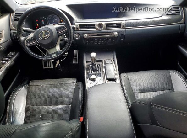 JTHBZ1BL0GA003186 2016 LEXUS GS Black Dashboard view
