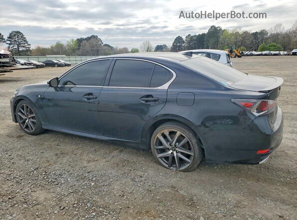 JTHBZ1BL0GA003186 2016 LEXUS GS Black Rear left