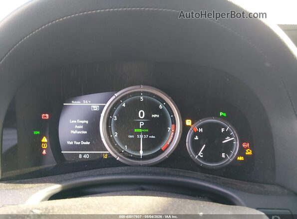 JTHBZ1BL0KA017792 2019 LEXUS GS 350 White Widok tylnych siedzeń