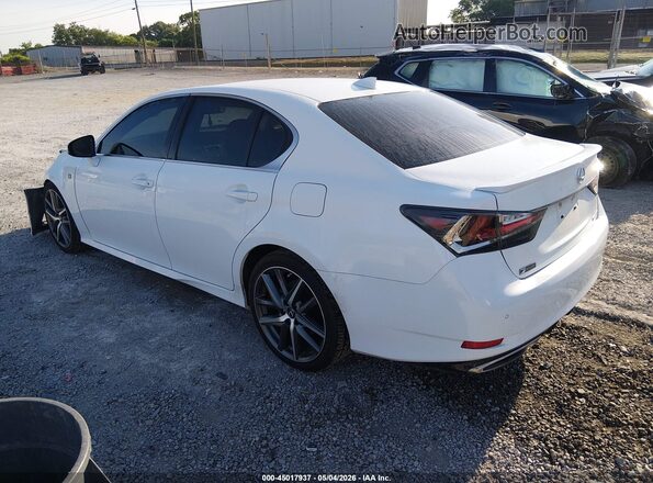 JTHBZ1BL0KA017792 2019 LEXUS GS 350 White Tył lewy