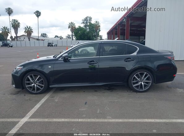 JTHBZ1BL2KA018216 2019 LEXUS GS 350 Black Widok wnętrza z tyłu